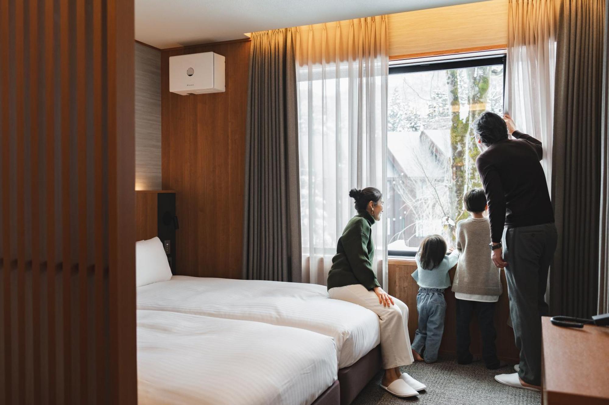 Hotel Sierra Resort Hakuba Bagian luar foto